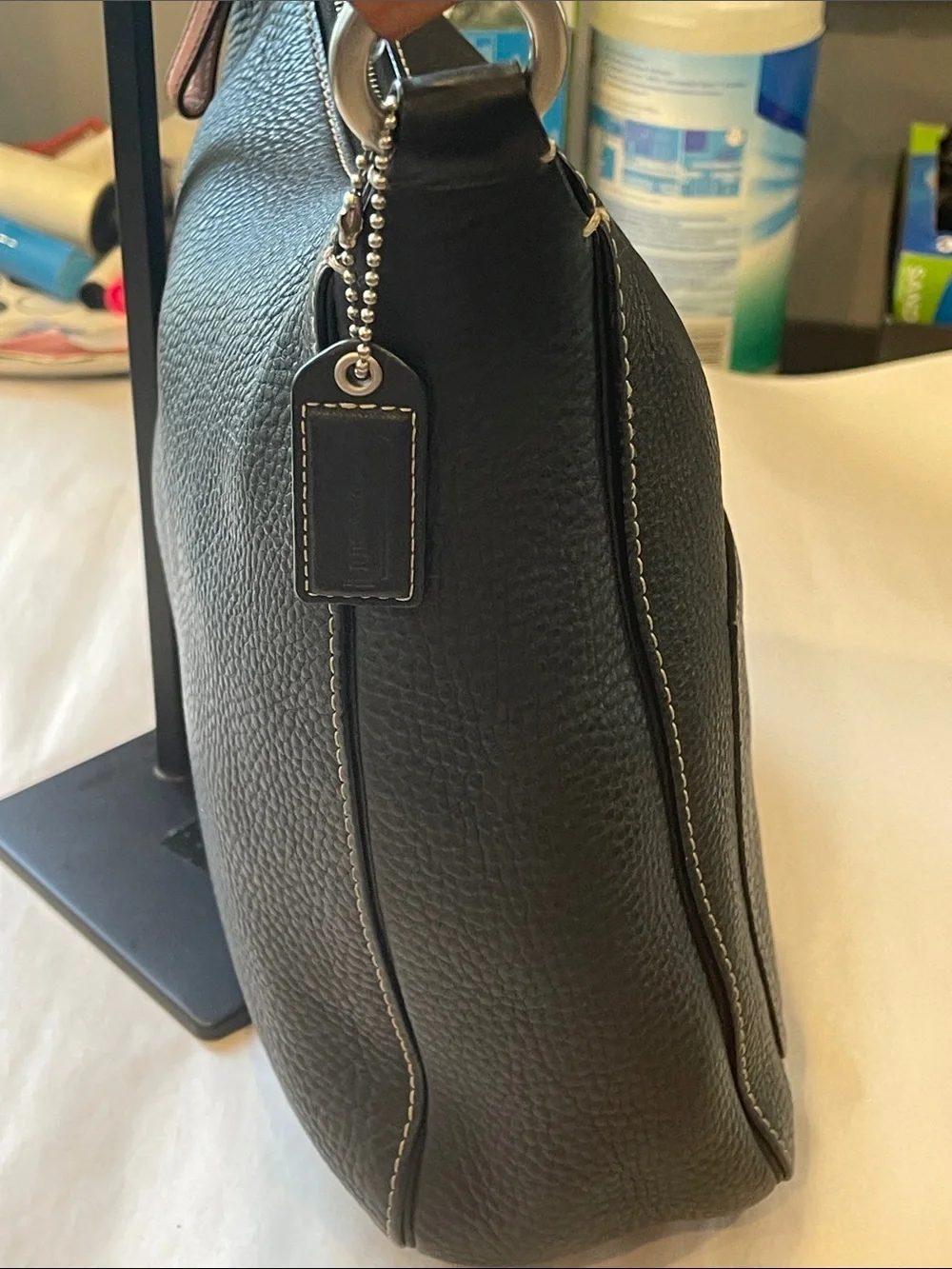 Coach Classic Black Leather Shoulder Bag -  Coach Chelsea Shoulder Bag Y2K